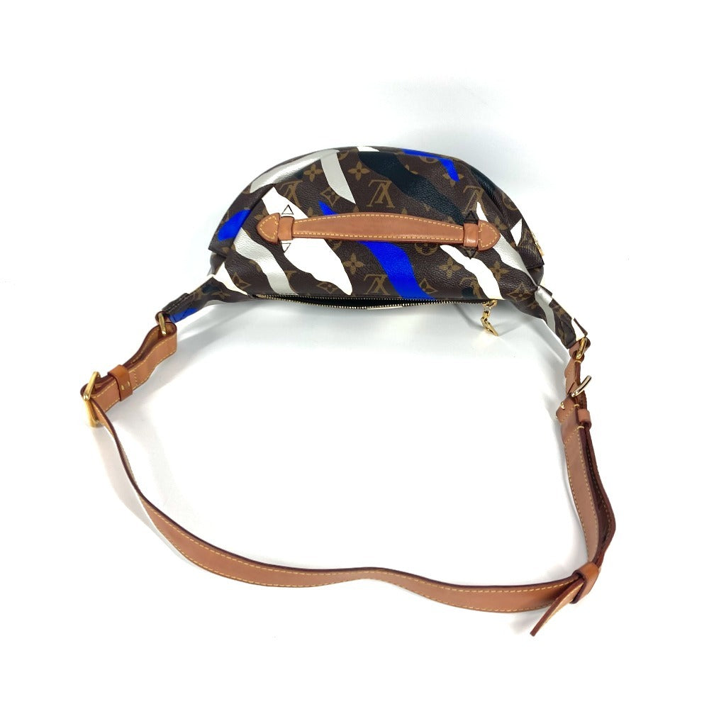 LOUIS VUITTON M45106 モノグラム リーグオブレジェンドコラボ バムバッグ カバン ボディバッグ モノグラムキャンバス ユニセックス ブラウン