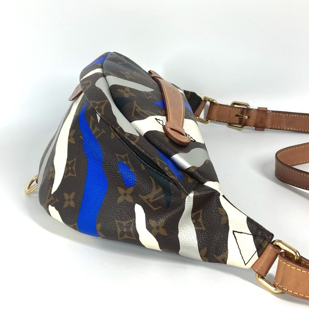 LOUIS VUITTON M45106 モノグラム リーグオブレジェンドコラボ バムバッグ カバン ボディバッグ モノグラムキャンバス ユニセックス ブラウン