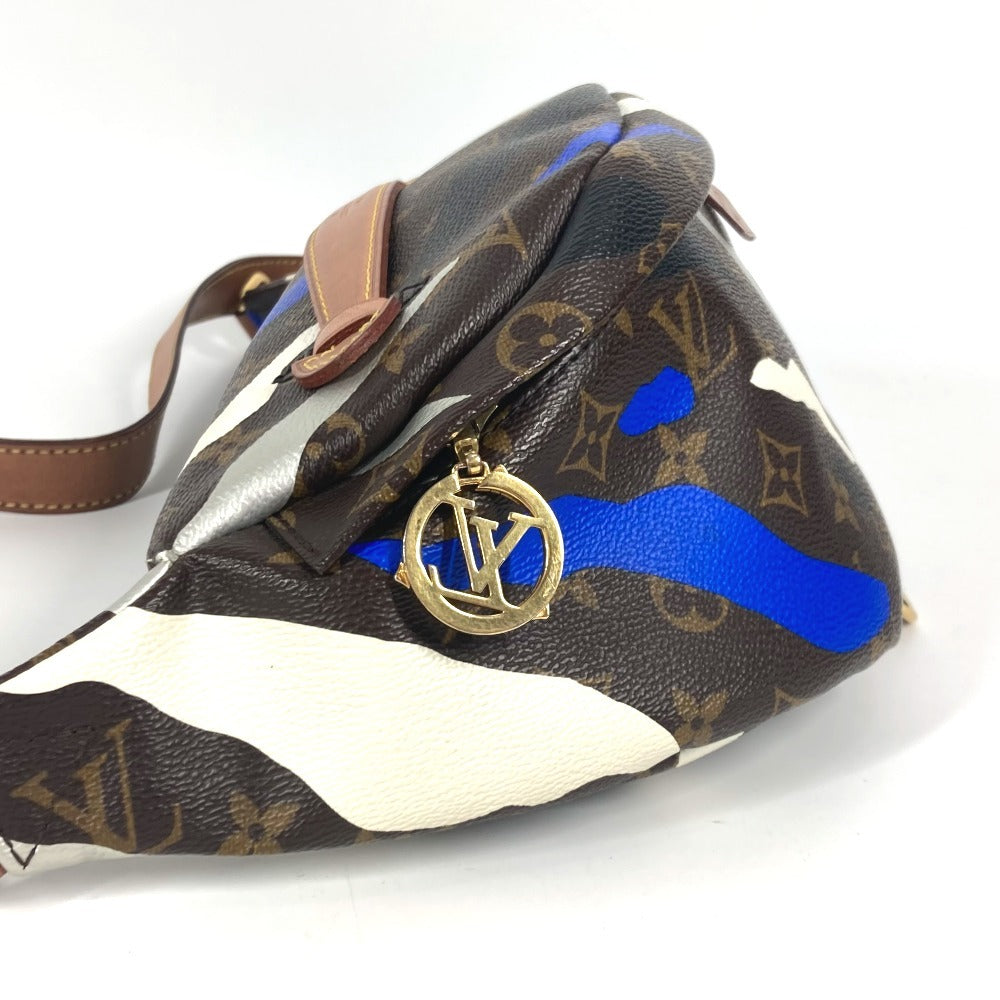 LOUIS VUITTON M45106 モノグラム リーグオブレジェンドコラボ バムバッグ カバン ボディバッグ モノグラムキャンバス ユニセックス ブラウン
