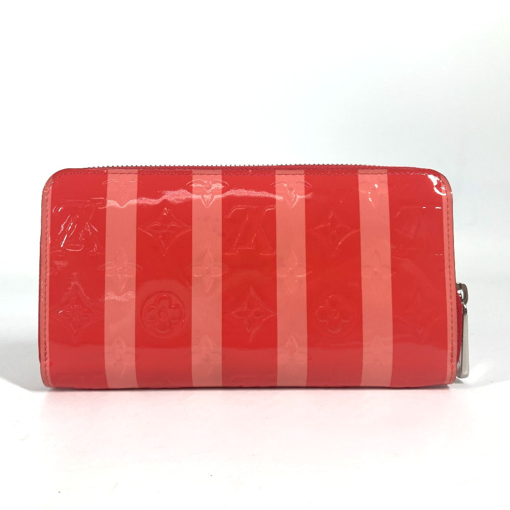 LOUIS VUITTON M58036 モノグラムヴェルニ レイユール ジッピーウォレット ロングウォレット ラウンドファスナー 長財布 モノグラムヴェルニ ユニセックス ポピーペタル ピンク