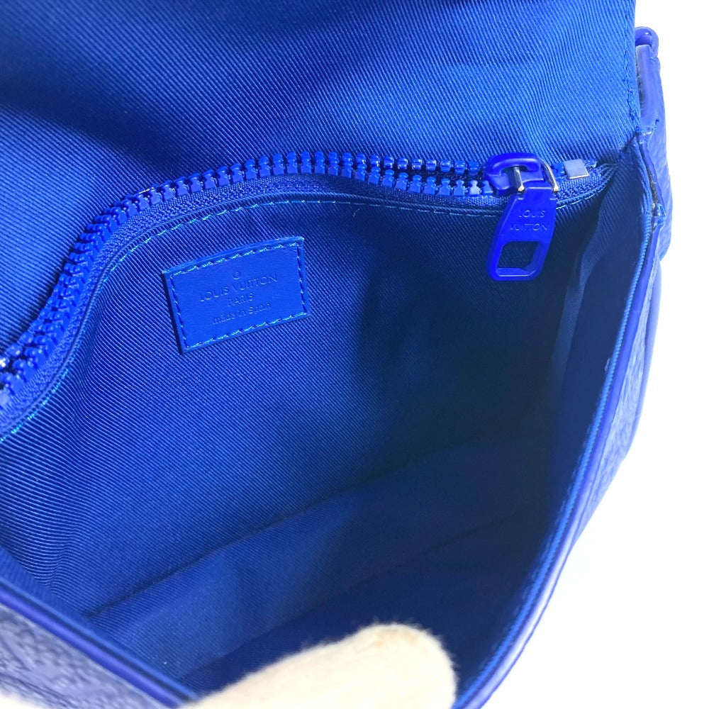 LOUIS VUITTON M58486 モノグラムトリヨン Sロックスリングバッグ カバン ベルトバッグ クロス ショルダーバッグ ボディバッグ トリヨンレザー ユニセックス ブルー - brandshop-reference