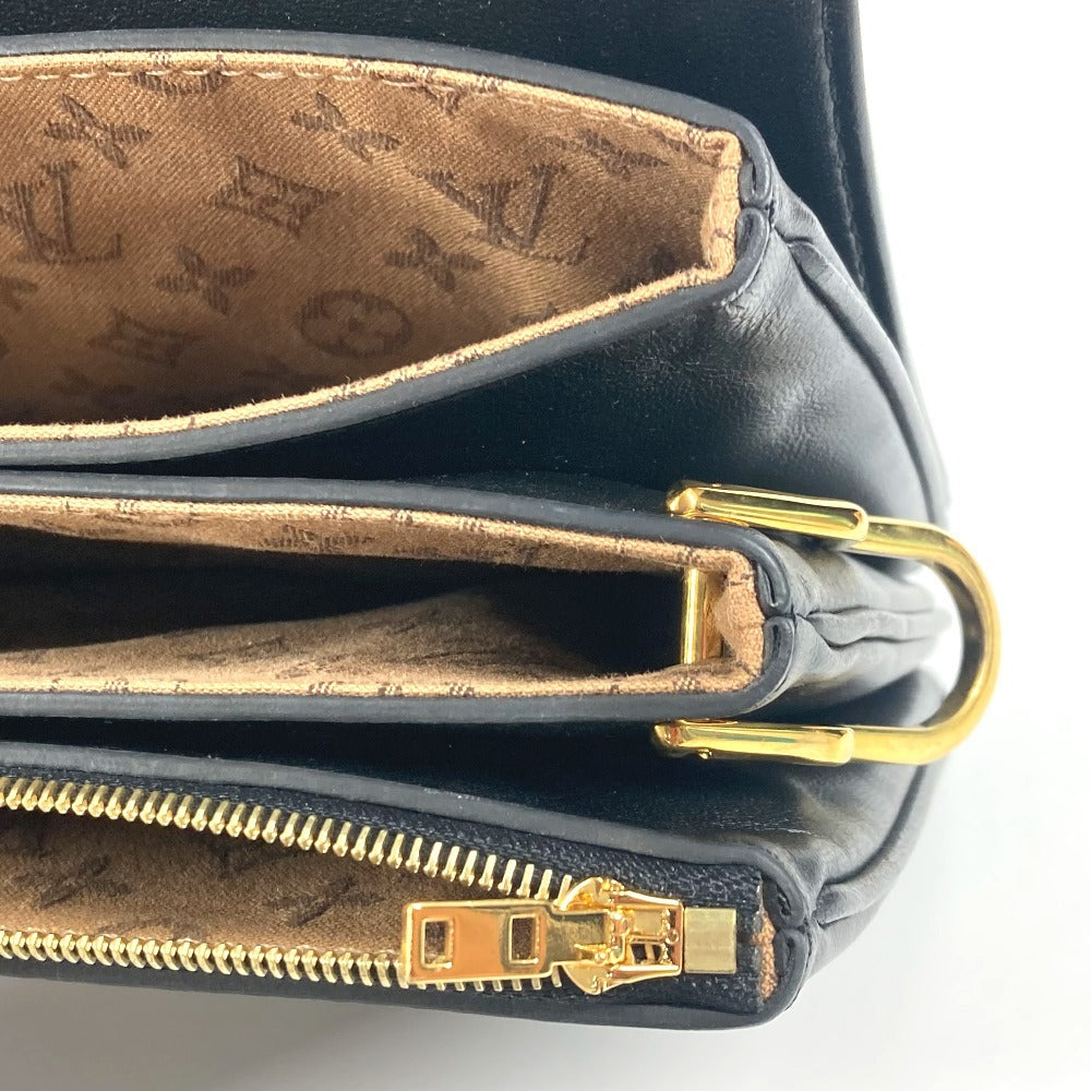 LOUIS VUITTON M57743 ランデヴー カバン 2WAYバッグ クラッチバッグ 肩掛け ショルダーバッグ レザー レディース ノワール ブラック