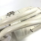 Dior D logo bag, top handle, mini Boston bag, horizontal bag, D buckle, handbag, leather, women's, white