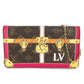 LOUIS VUITTON M62456 2018 Summer Trunk Pochette Weekend Clutch Bag, Shoulder Bag, Chain Wallet, Long Wallet, Monogram Canvas, Women's, Brown