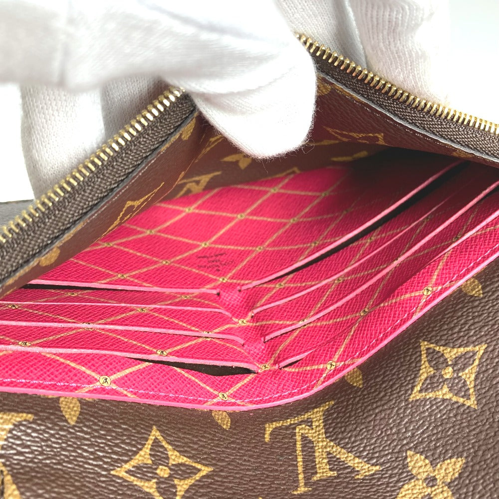 LOUIS VUITTON M62456 2018 Summer Trunk Pochette Weekend Clutch Bag, Shoulder Bag, Chain Wallet, Long Wallet, Monogram Canvas, Women's, Brown