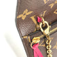 LOUIS VUITTON M62456 2018 Summer Trunk Pochette Weekend Clutch Bag, Shoulder Bag, Chain Wallet, Long Wallet, Monogram Canvas, Women's, Brown