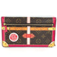 LOUIS VUITTON M62456 2018 Summer Trunk Pochette Weekend Clutch Bag, Shoulder Bag, Chain Wallet, Long Wallet, Monogram Canvas, Women's, Brown