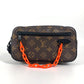 LOUIS VUITTON M44458 モノグラムソーラー ポシェット・ヴォルガ クラッチバッグ カバン ポーチ チェーン ストラップ付 セカンドバッグ モノグラムキャンバス ユニセックス ブラウン