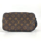 LOUIS VUITTON M44458 モノグラムソーラー ポシェット・ヴォルガ クラッチバッグ カバン ポーチ チェーン ストラップ付 セカンドバッグ モノグラムキャンバス ユニセックス ブラウン