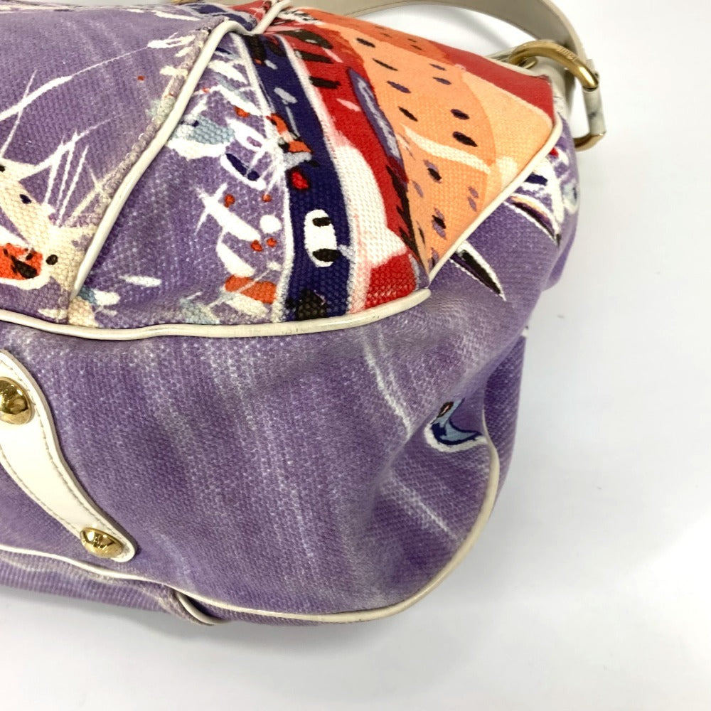 LOUIS VUITTON M95805 2009年クルーズ ガリエラ リヴィエラGM カバン 肩掛け ショルダーバッグ レザー/キャンバス ユニセックス マルチカラー