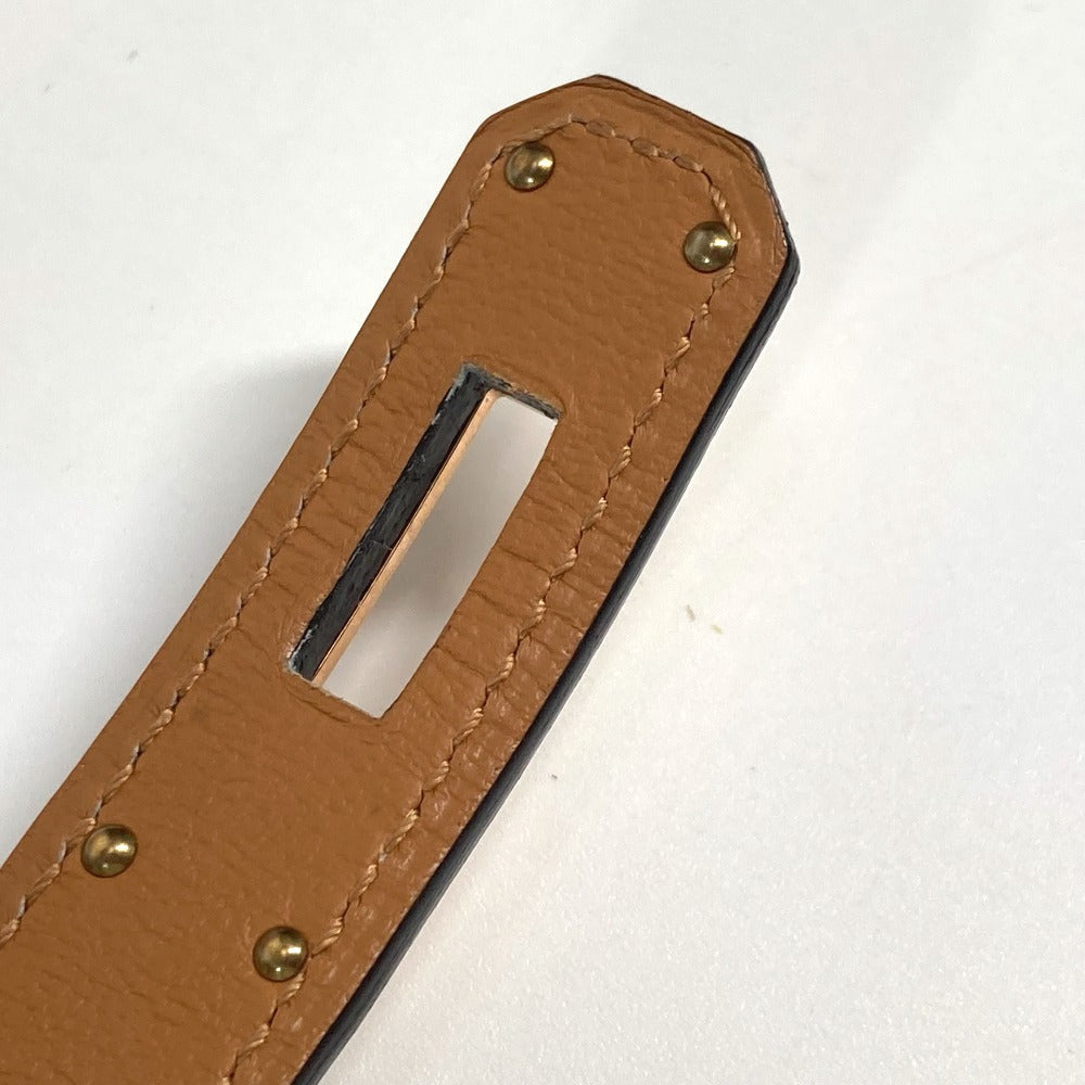 HERMES ケリーベルト アクセサリー ズボン用ベルト ベルト エプソン レディース エトゥープ グレー