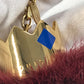 LOUIS VUITTON M65144 トーテム ファー チャーム バッグチャーム キーホルダー ファー ユニセックス ワインレッド