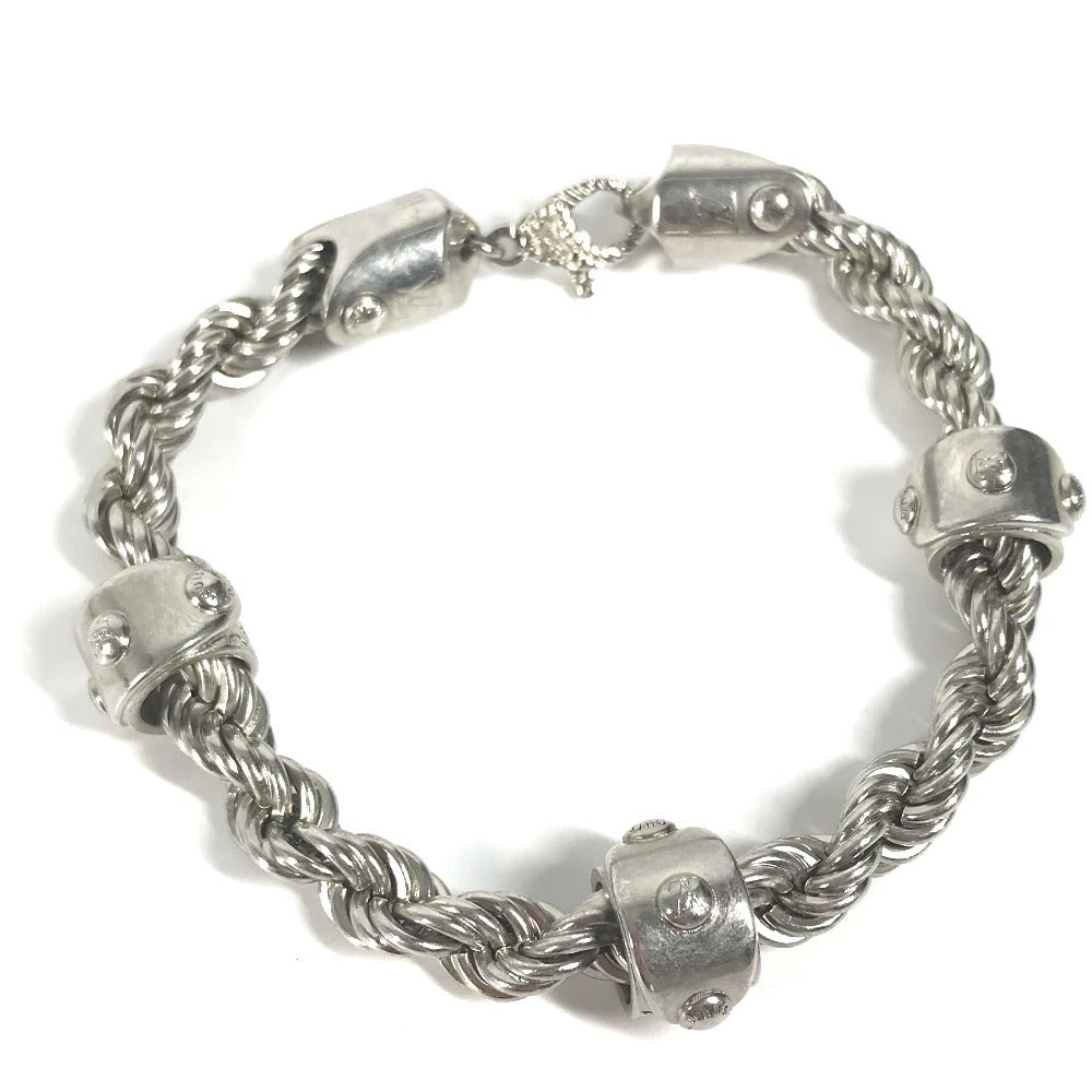 LOUIS VUITTON M1540L 17S Bracelet - LV Rope Accessory Bangle Bracelet Metal Men's Silver