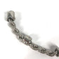 LOUIS VUITTON M1540L 17S Bracelet - LV Rope Accessory Bangle Bracelet Metal Men's Silver