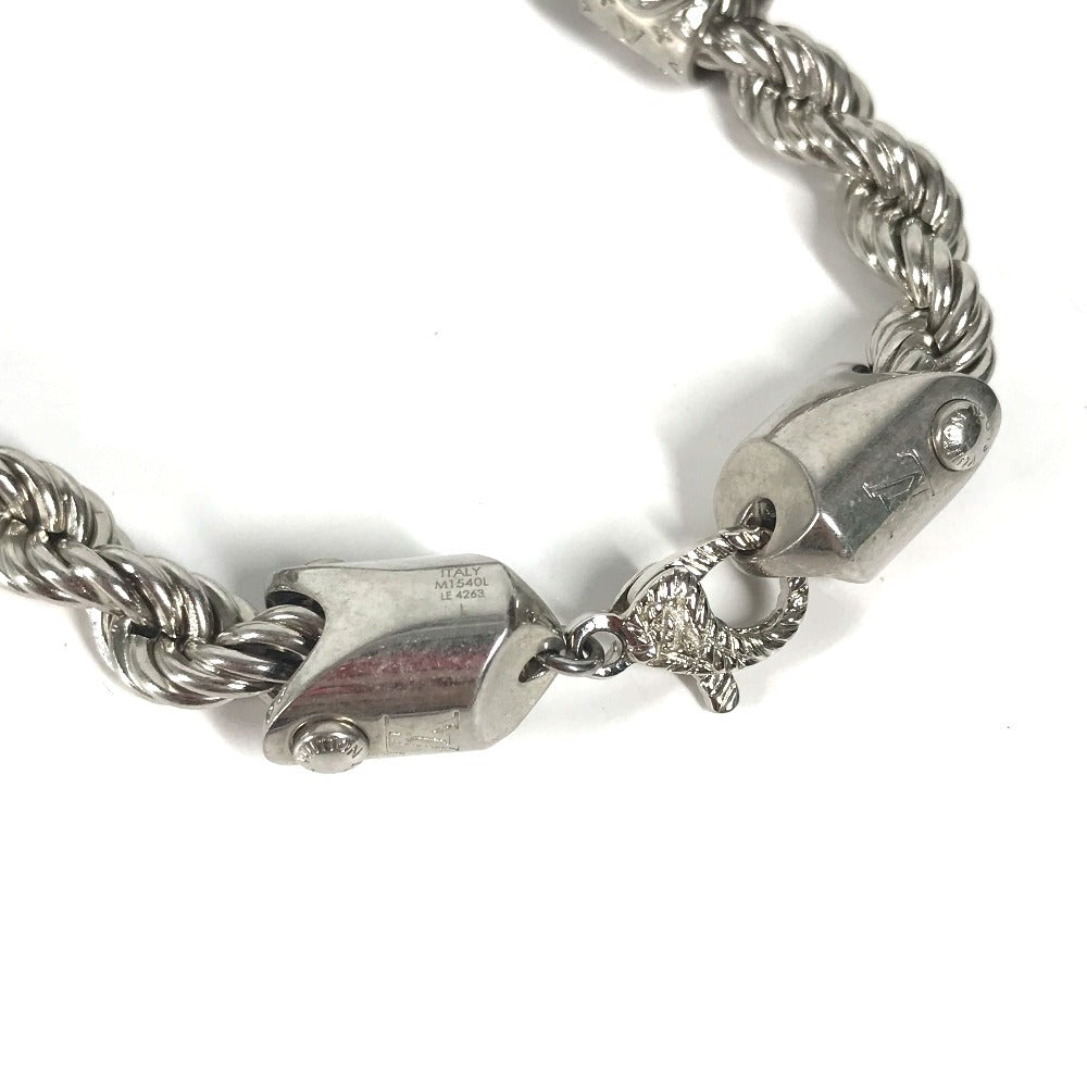 LOUIS VUITTON M1540L 17S Bracelet - LV Rope Accessory Bangle Bracelet Metal Men's Silver