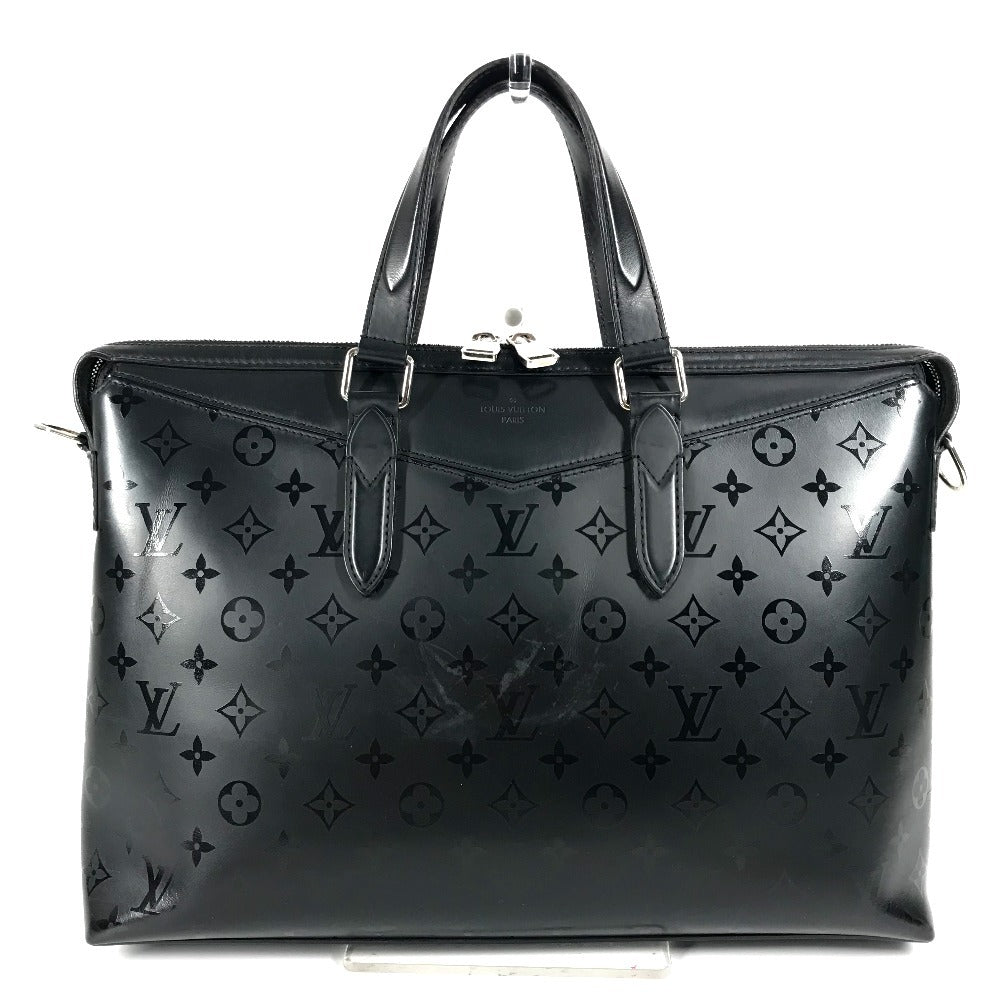 LOUIS VUITTON M40529 モノグラムイリュージョン ブリーフケース カバン トートバッグ ハンドバッグ ビジネスバッグ レザー ユニセックス ノワール ブラック