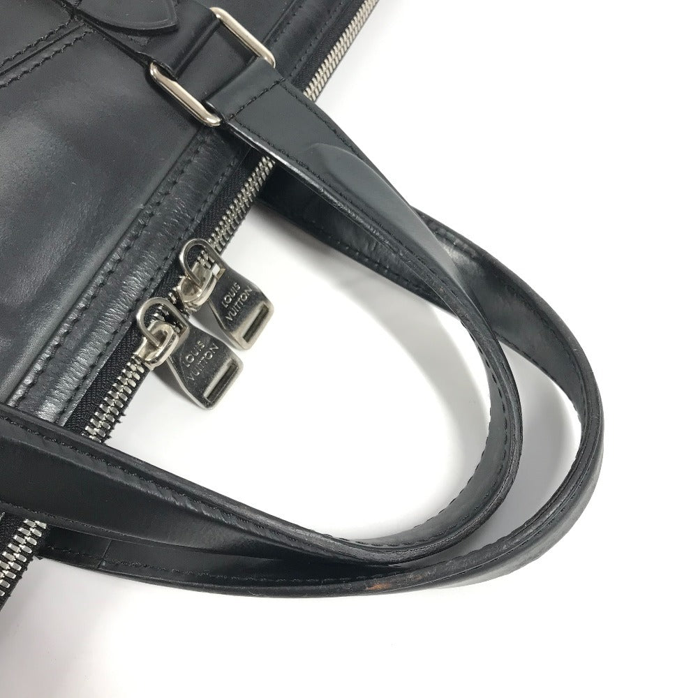 LOUIS VUITTON M40529 モノグラムイリュージョン ブリーフケース カバン トートバッグ ハンドバッグ ビジネスバッグ レザー ユニセックス ノワール ブラック
