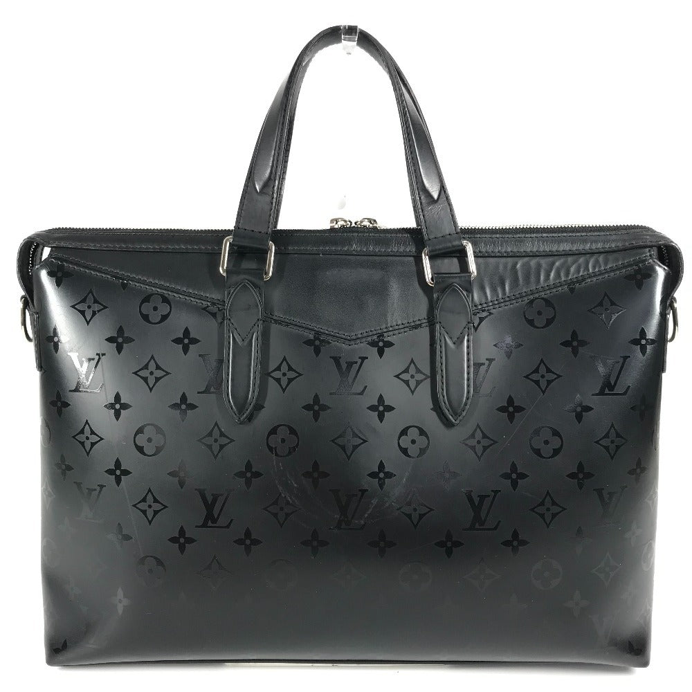 LOUIS VUITTON M40529 モノグラムイリュージョン ブリーフケース カバン トートバッグ ハンドバッグ ビジネスバッグ レザー ユニセックス ノワール ブラック