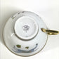 HERMES Horse Teacup &amp; Saucer Set (Chevaldrian) No. 1, Brown, Ceramic, Unisex, Suitable for Coffee and Tea.