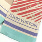 LOUIS VUITTON M75856 バンドー アルメイジング バンドースカーフ スカーフ シルク レディース ピンク系