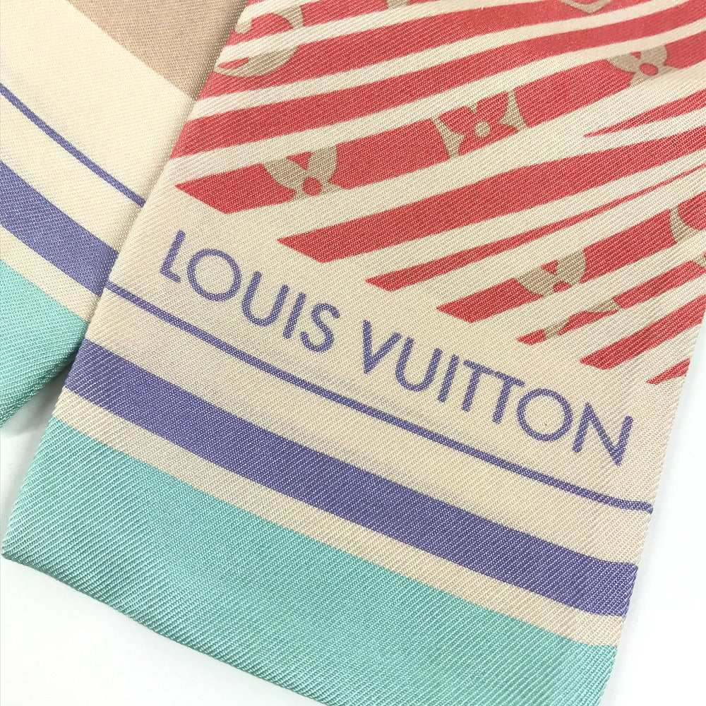LOUIS VUITTON M75856 バンドー アルメイジング バンドースカーフ スカーフ シルク レディース ピンク系