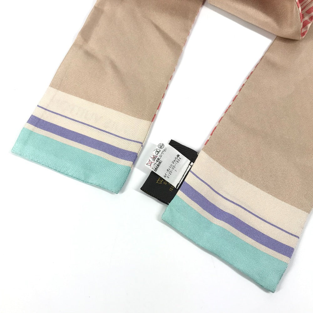 LOUIS VUITTON M75856 バンドー アルメイジング バンドースカーフ スカーフ シルク レディース ピンク系