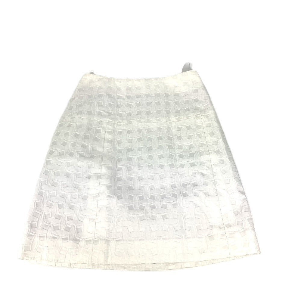 LOUIS VUITTON Monogram Logo Apparel Bottoms Skirt Cotton Women's White