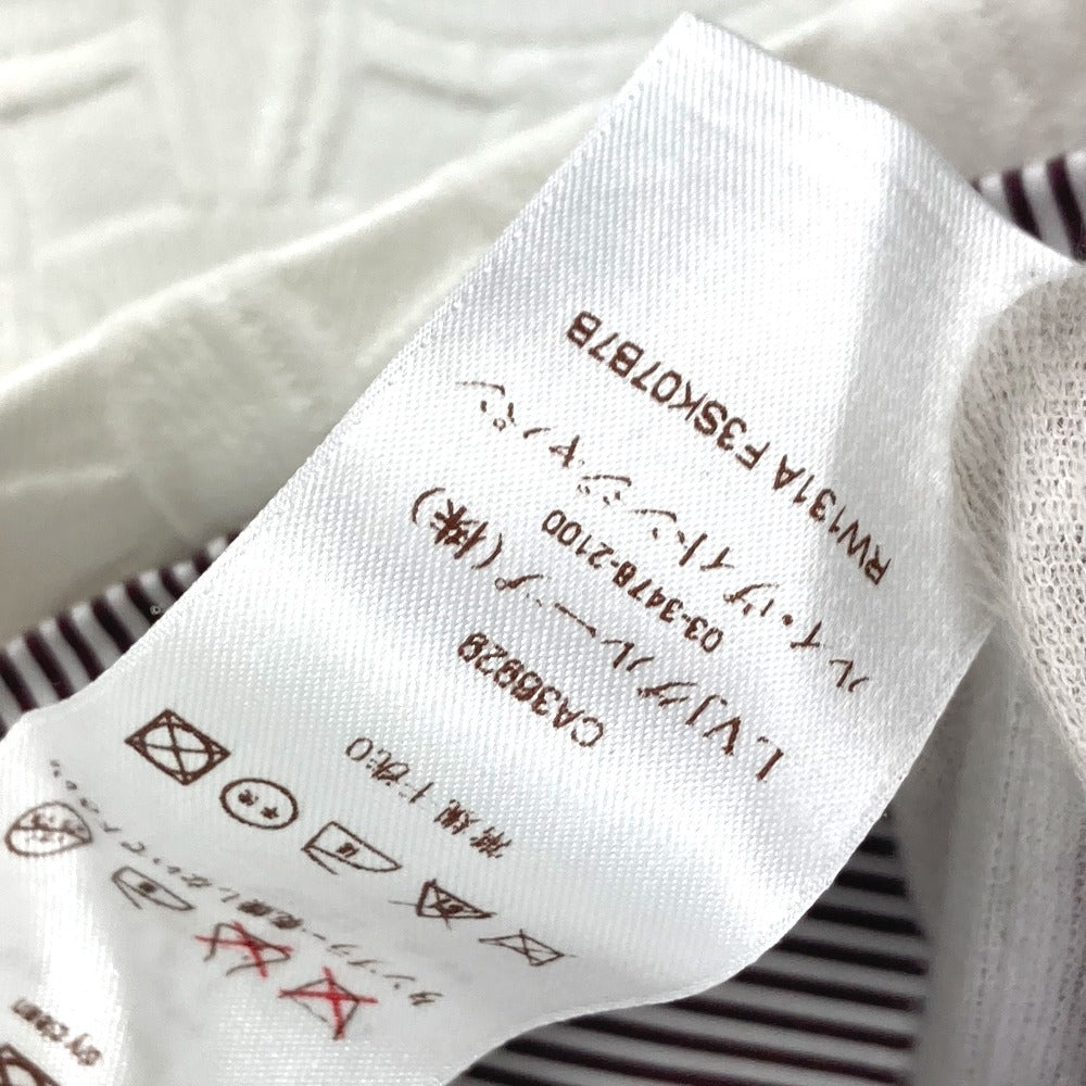 LOUIS VUITTON Monogram Logo Apparel Bottoms Skirt Cotton Women's White