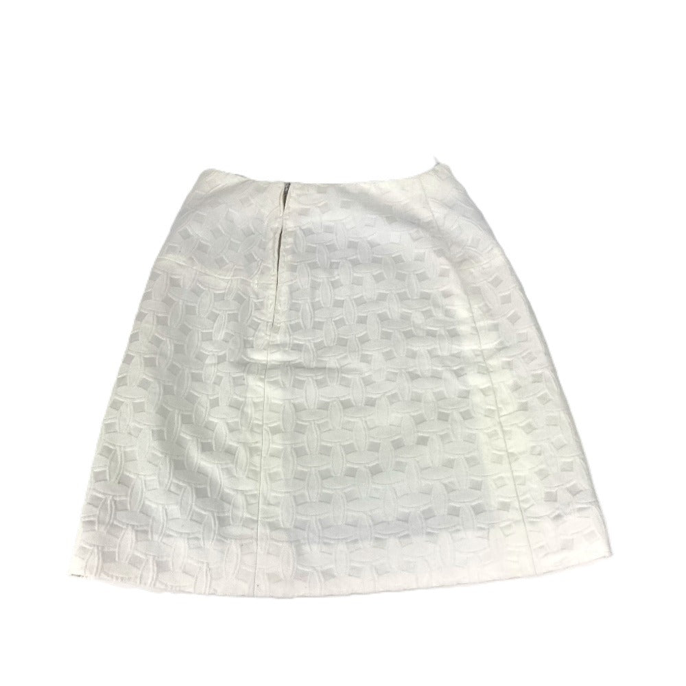 LOUIS VUITTON Monogram Logo Apparel Bottoms Skirt Cotton Women's White