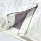 LOUIS VUITTON Monogram Logo Apparel Bottoms Skirt Cotton Women's White