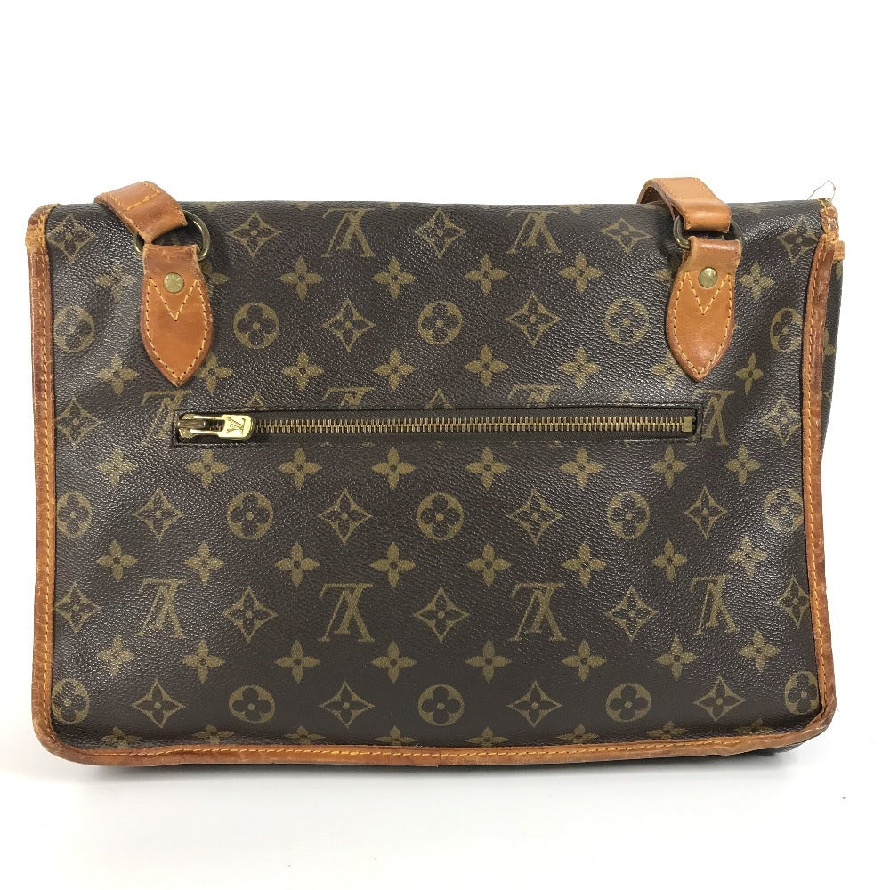 LOUIS VUITTON M99013 モノグラム サック バザス ジャポン 斜め掛け カバン フラップ ショルダーバッグ モノグラムキャンバス ユニセックス ブラウン