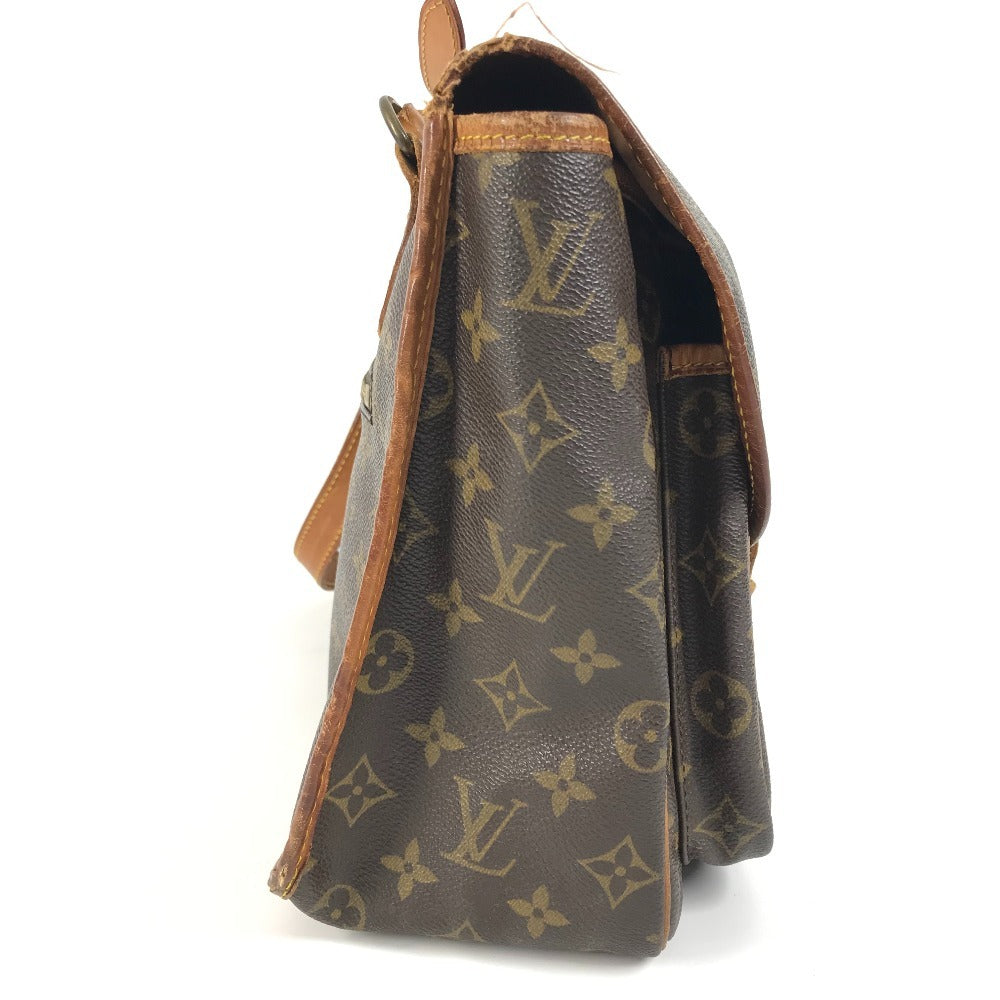 LOUIS VUITTON M99013 モノグラム サック バザス ジャポン 斜め掛け カバン フラップ ショルダーバッグ モノグラムキャンバス ユニセックス ブラウン
