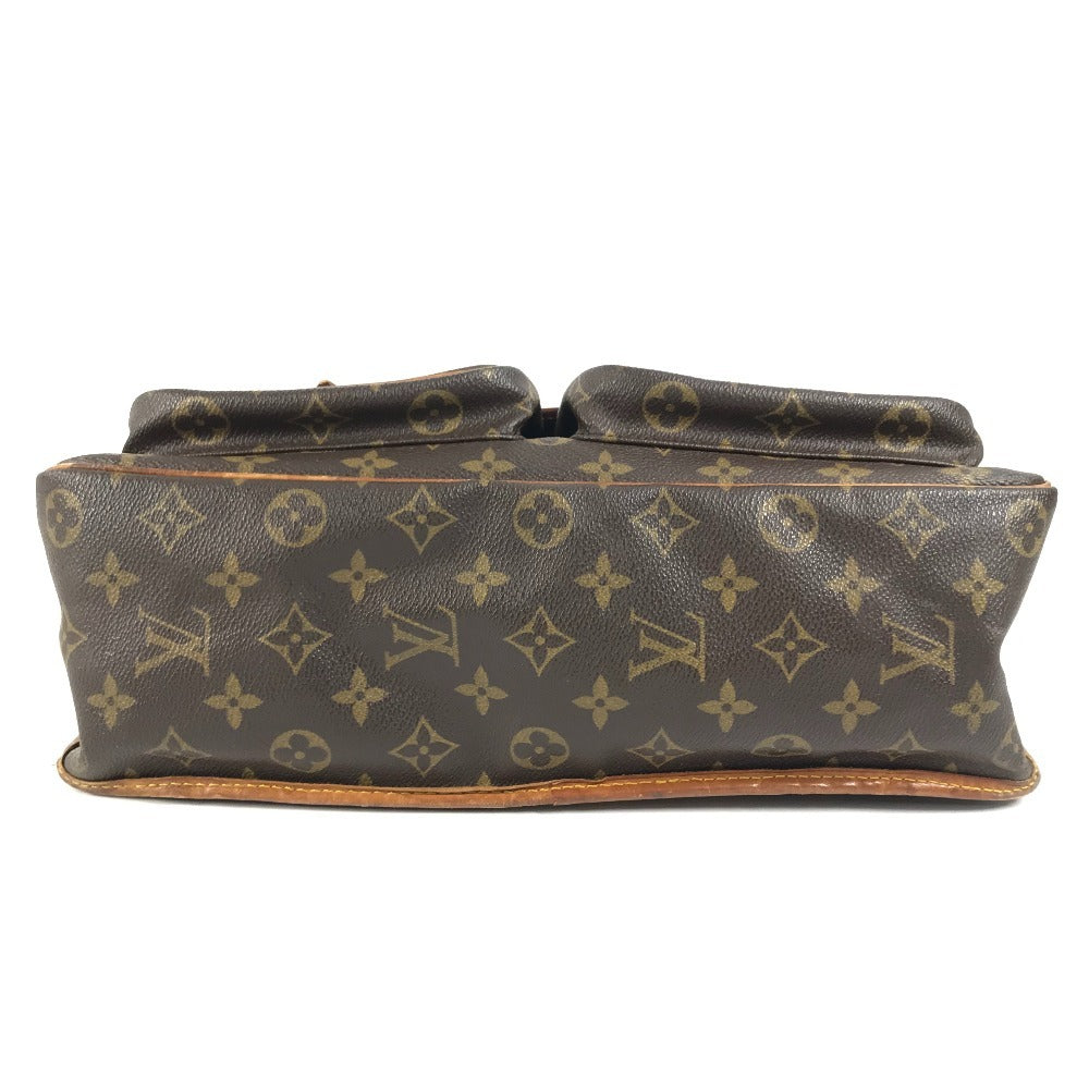 LOUIS VUITTON M99013 モノグラム サック バザス ジャポン 斜め掛け カバン フラップ ショルダーバッグ モノグラムキャンバス ユニセックス ブラウン
