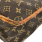 LOUIS VUITTON M99013 モノグラム サック バザス ジャポン 斜め掛け カバン フラップ ショルダーバッグ モノグラムキャンバス ユニセックス ブラウン