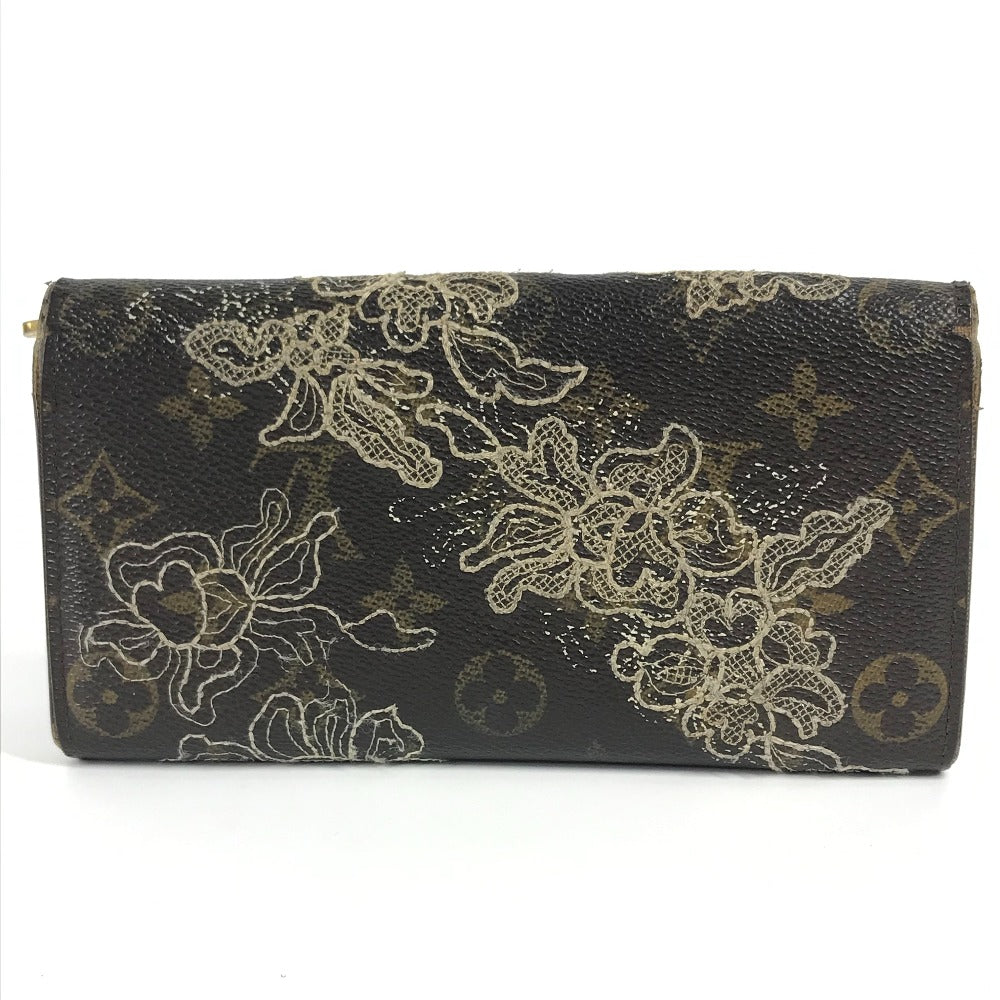 LOUIS VUITTON M95389 モノグラム・ダンテェル ポルトフォイユ・サラ 2つ折り ロングウォレット 長財布 モノグラムキャンバス ユニセックス ブラウン