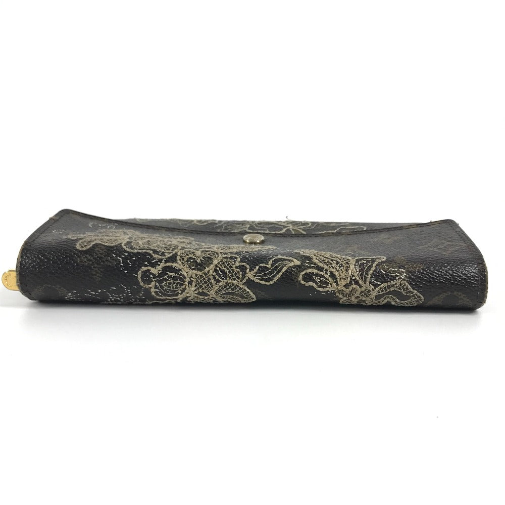 LOUIS VUITTON M95389 モノグラム・ダンテェル ポルトフォイユ・サラ 2つ折り ロングウォレット 長財布 モノグラムキャンバス ユニセックス ブラウン