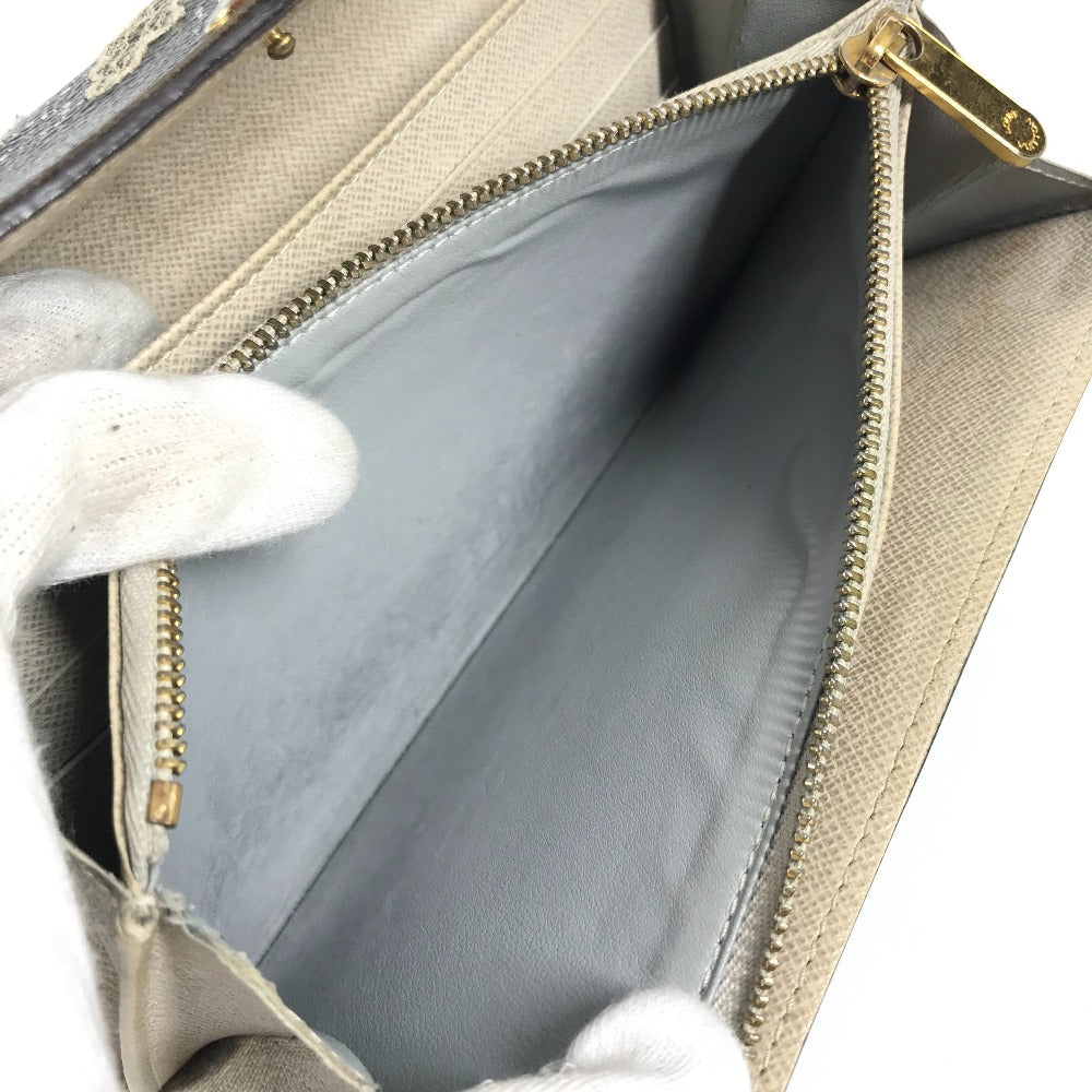 LOUIS VUITTON M95389 モノグラム・ダンテェル ポルトフォイユ・サラ 2つ折り ロングウォレット 長財布 モノグラムキャンバス ユニセックス ブラウン