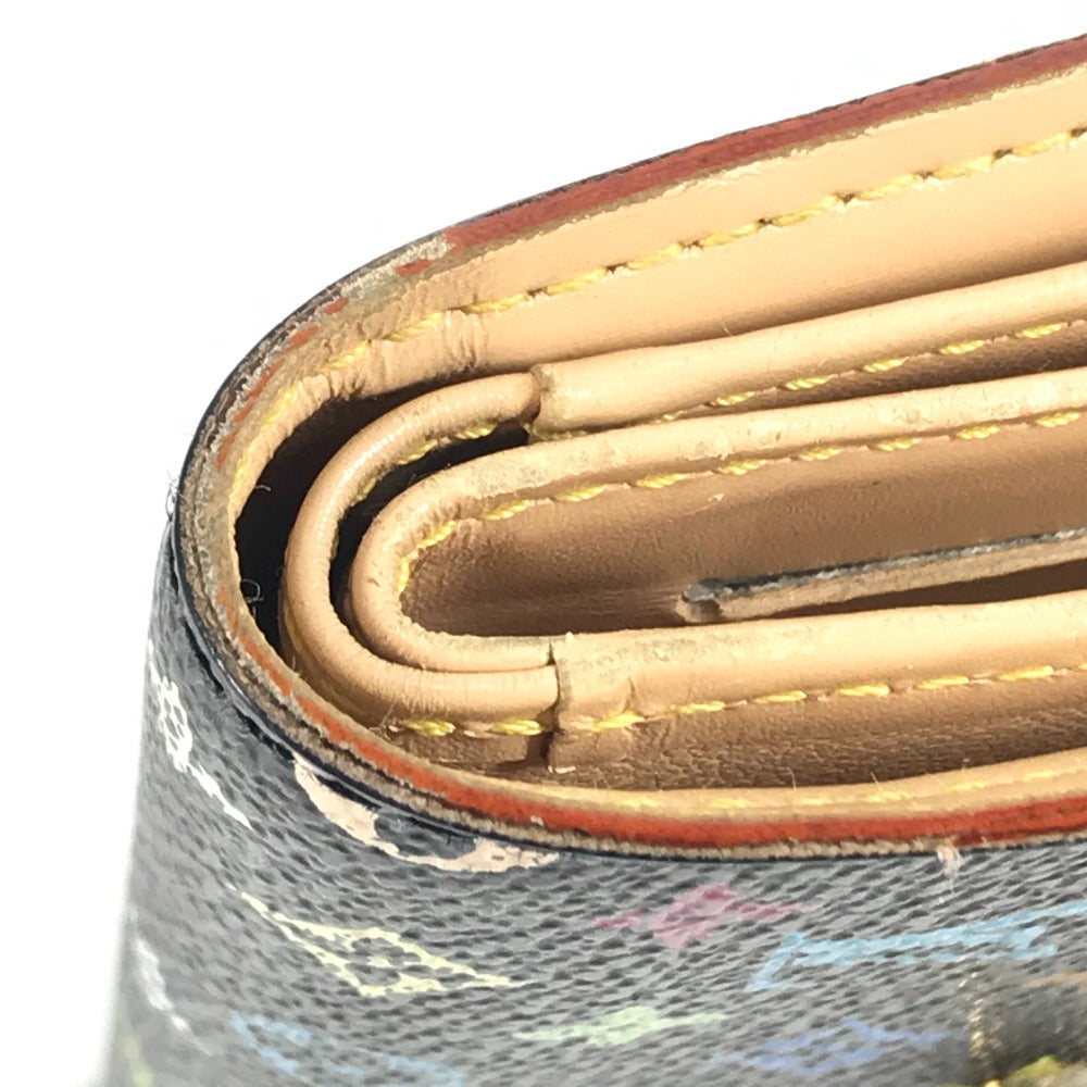 LOUIS VUITTON M58015 モノグラムマルチカラー ポルトフォイユ コアラ　 コンパクトウォレット 3つ折り財布 モノグラムマルチカラーキャンバス レディース ノワール ブラック