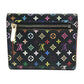 LOUIS VUITTON M58015 モノグラムマルチカラー ポルトフォイユ コアラ　 コンパクトウォレット 3つ折り財布 モノグラムマルチカラーキャンバス レディース ノワール ブラック