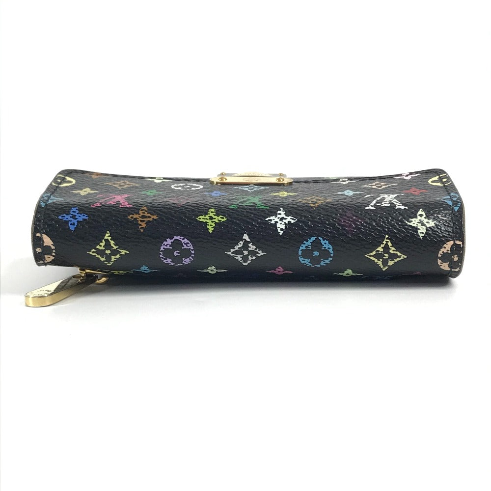 LOUIS VUITTON M58015 モノグラムマルチカラー ポルトフォイユ コアラ　 コンパクトウォレット 3つ折り財布 モノグラムマルチカラーキャンバス レディース ノワール ブラック