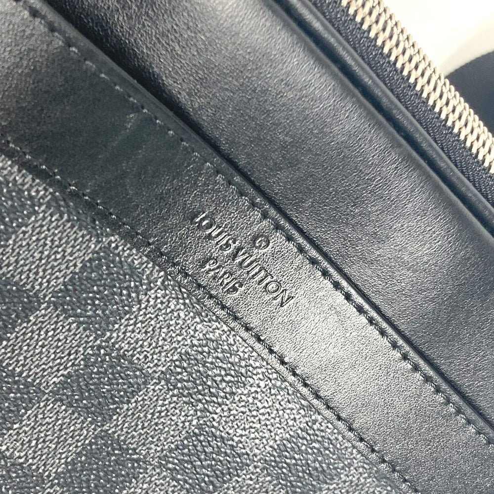 LOUIS VUITTON N40087 ダミエグラフィット トロカデロ 斜め掛け ショルダーバッグ ダミエグラフィットキャンバス ユニセックス ブラック