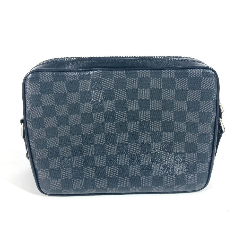 LOUIS VUITTON N40087 ダミエグラフィット トロカデロ 斜め掛け ショルダーバッグ ダミエグラフィットキャンバス ユニセックス ブラック