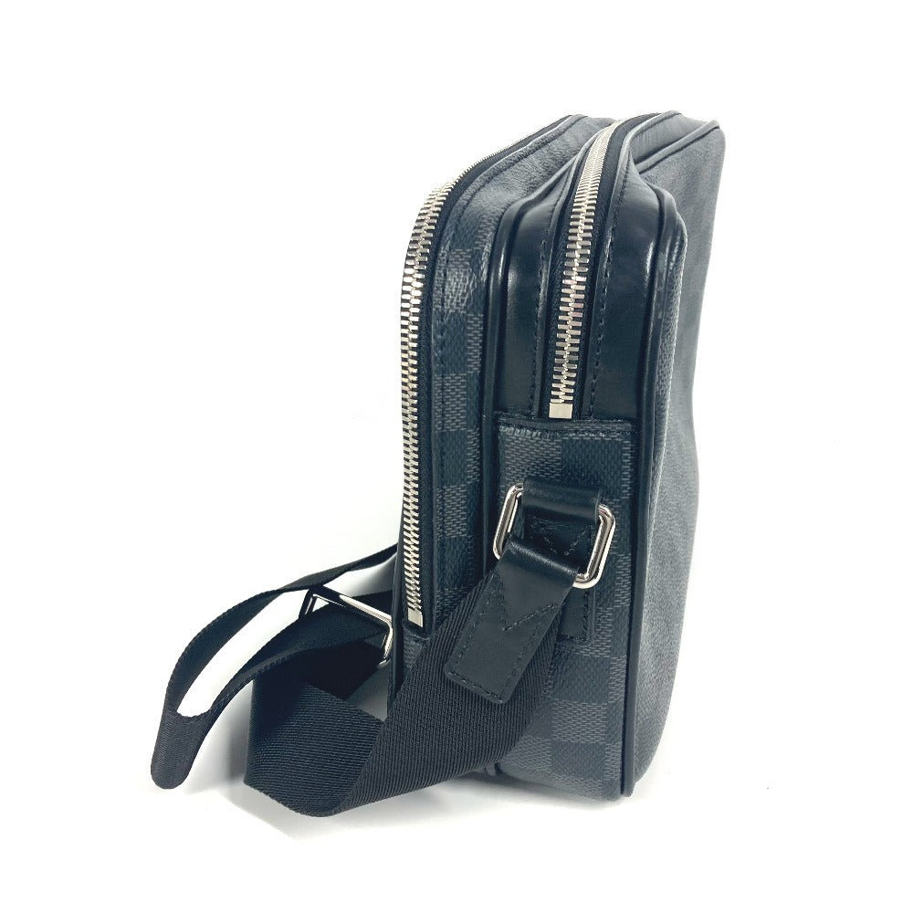 LOUIS VUITTON N40087 ダミエグラフィット トロカデロ 斜め掛け ショルダーバッグ ダミエグラフィットキャンバス ユニセックス ブラック