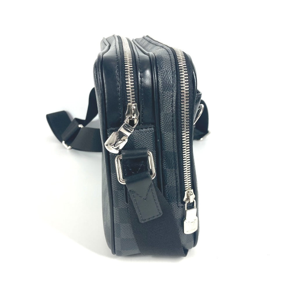 LOUIS VUITTON N40087 ダミエグラフィット トロカデロ 斜め掛け ショルダーバッグ ダミエグラフィットキャンバス ユニセックス ブラック