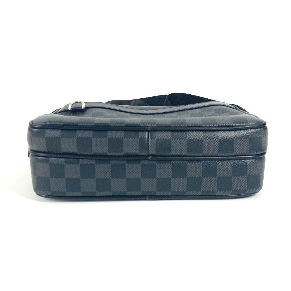 LOUIS VUITTON N40087 ダミエグラフィット トロカデロ 斜め掛け ショルダーバッグ ダミエグラフィットキャンバス ユニセックス ブラック