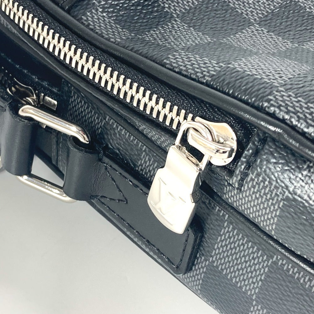 LOUIS VUITTON N40087 ダミエグラフィット トロカデロ 斜め掛け ショルダーバッグ ダミエグラフィットキャンバス ユニセックス ブラック