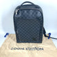 LOUIS VUITTON N40499 Damier Graphite Avenue-Backpack Bag Backpack DamierGraphiteCanvas Black Used