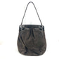 CARTIER marcello logo Bag Tote Bag Shoulder Bag suede Brown Used