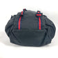 GUCCI 429037 Webline Sherryline Embroidered Tiger Backpack, Nylon Canvas, Unisex, Black