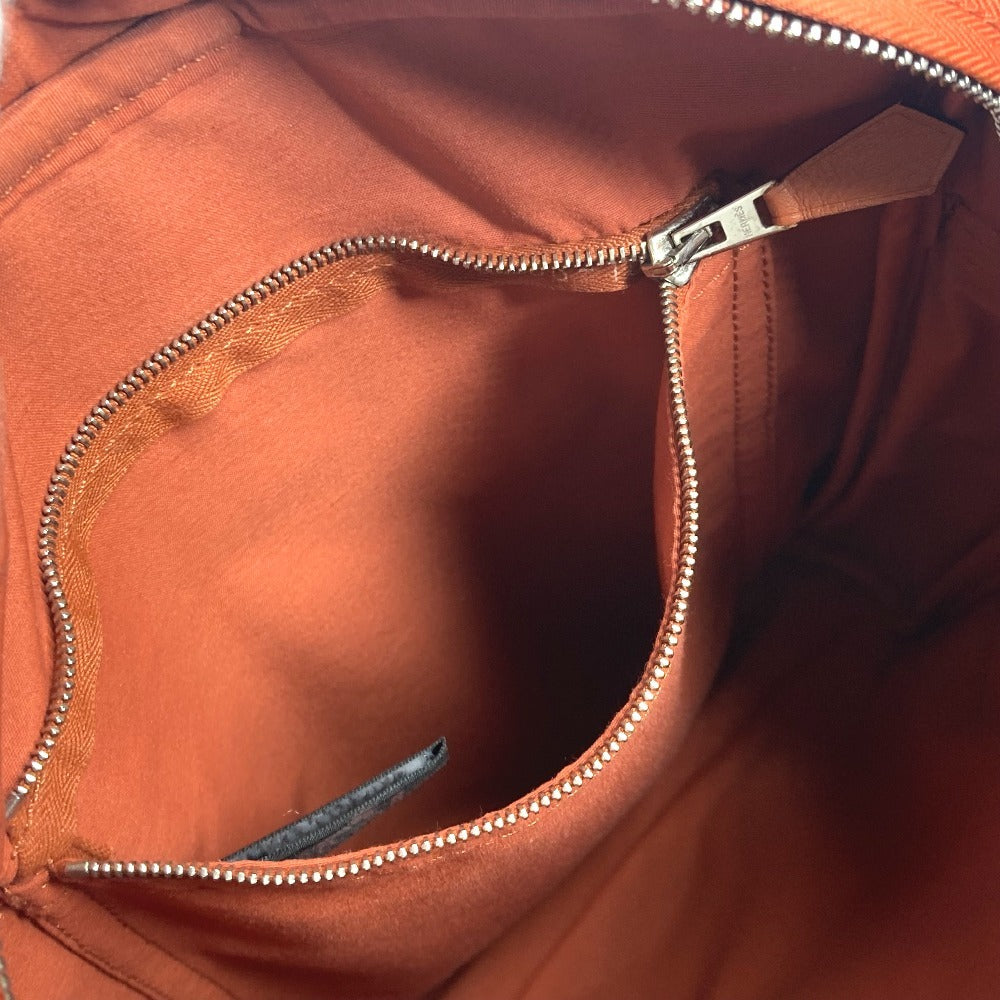 HERMES ポシェット アカプルコ バンドリエール PM 斜め掛けバック 肩掛けバック ショルダーバック カバン バック ショルダーバッグ ナイロンキャンバス ユニセックス オレンジ